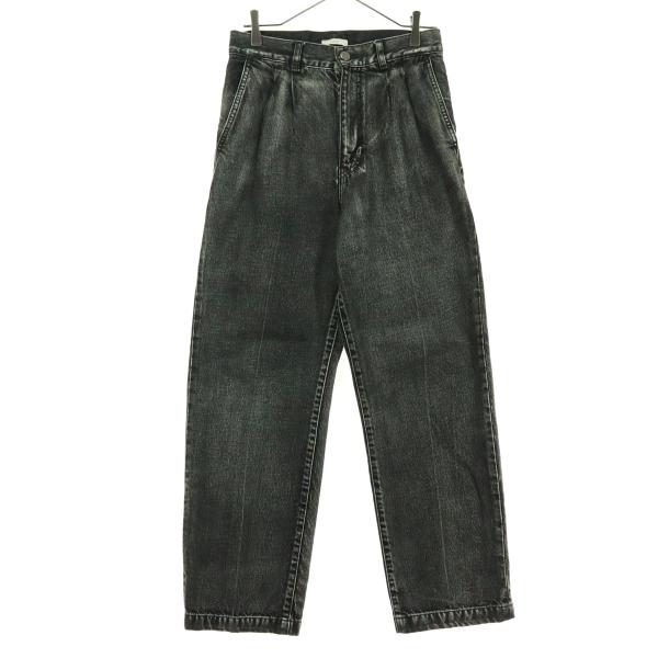 美品 LIDNM リドム 日本製 デニムパンツ S グレー レディース 古着 中古