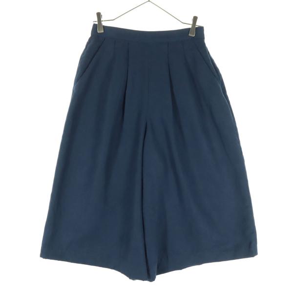 美品 Sonny Label サニーレーベル 七分丈 ワイドパンツ F ブルー系 レディース 古着 ...