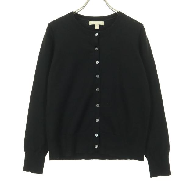 美品 Banana Republic バナナリパブリック 長袖 カーディガン M ブラック レディー...