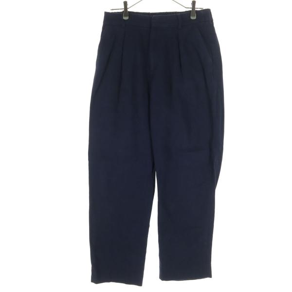 niko and... ニコアンド ストレートパンツ M ネイビー メンズ 古着 中古