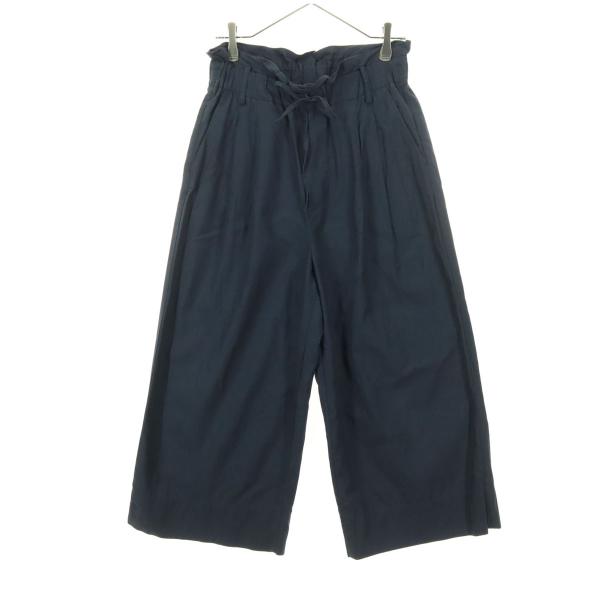 美品 JOURNAL STANDARD ジャーナルスタンダード ワイドパンツ 36 ネイビー レディ...