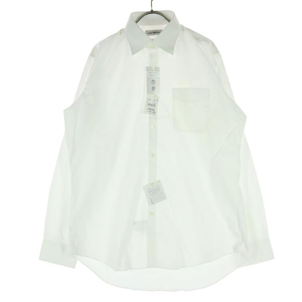 未使用 LES MUES レスミューズ 長袖 シャツ LL ホワイト メンズ 古着 中古