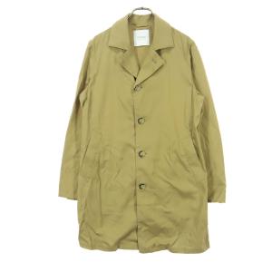 STUDIOUS ステュディオス 日本製 長袖 ステンカラーコート 1 ベージュ レディース 古着 中古