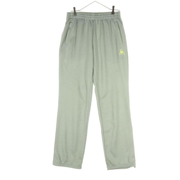 le coq sportif ルコックスポルティフ ワンポイントロゴ ロングジャージパンツ O グレ...