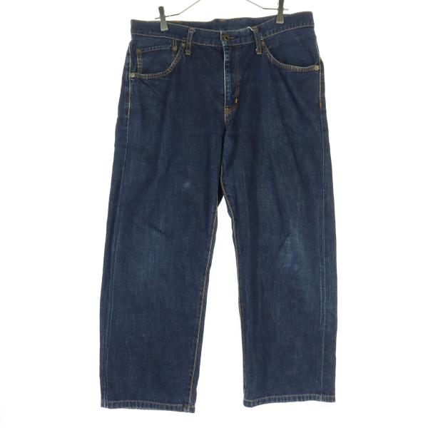 EDWIN エドウィン デニムパンツ W34 ブルー メンズ 古着 中古