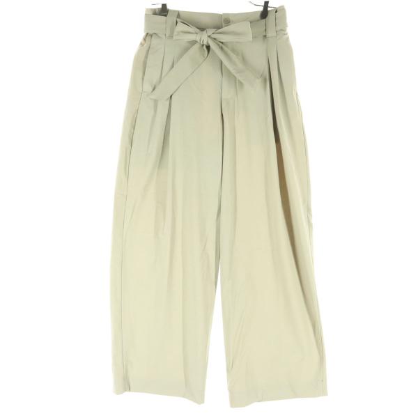 ZARA ザラ ワイドパンツ 38 ベージュ系 レディース 古着 中古