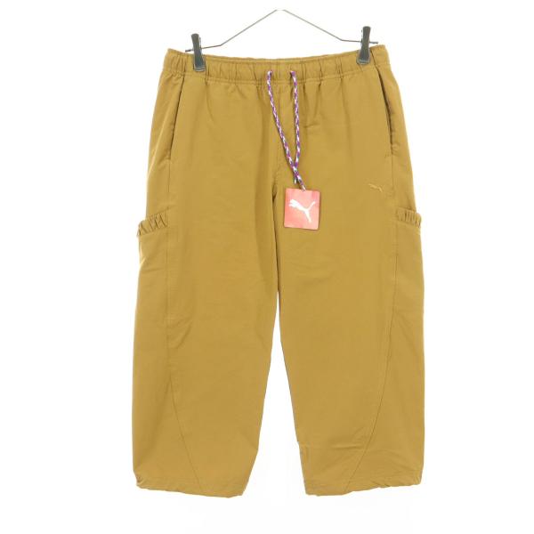 PUMA プーマ クロップドパンツ XL ベージュ系 レディース 古着 中古