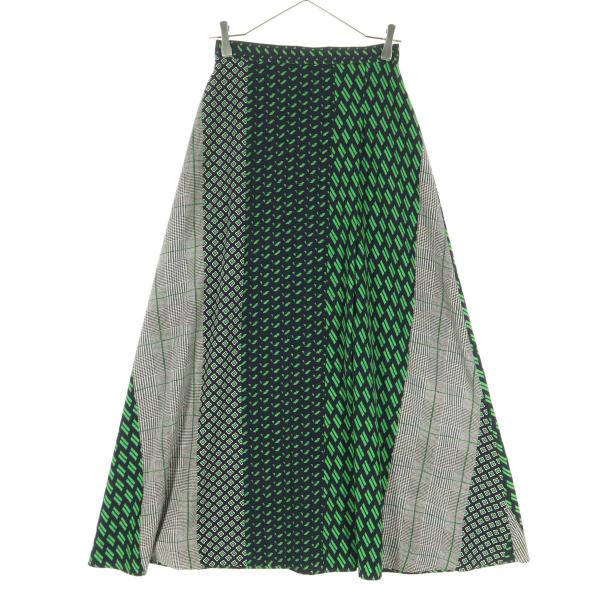 美品 UNITED ARROWS TOKYO ユナイテッドアローズトウキョウ 日本製 総柄 ロング丈...