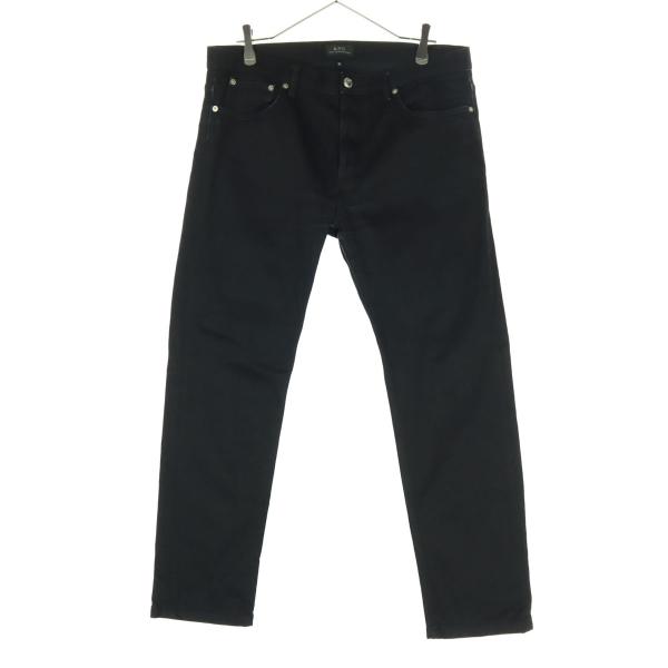 A.P.C. アーペーセー デニムパンツ w33 ブラック レディース 古着 中古