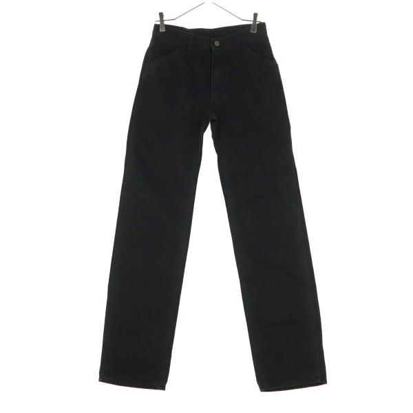 Wrangler ラングラー 日本製 コットン ストレートパンツ 28 ダークグレー系 メンズ 古着...
