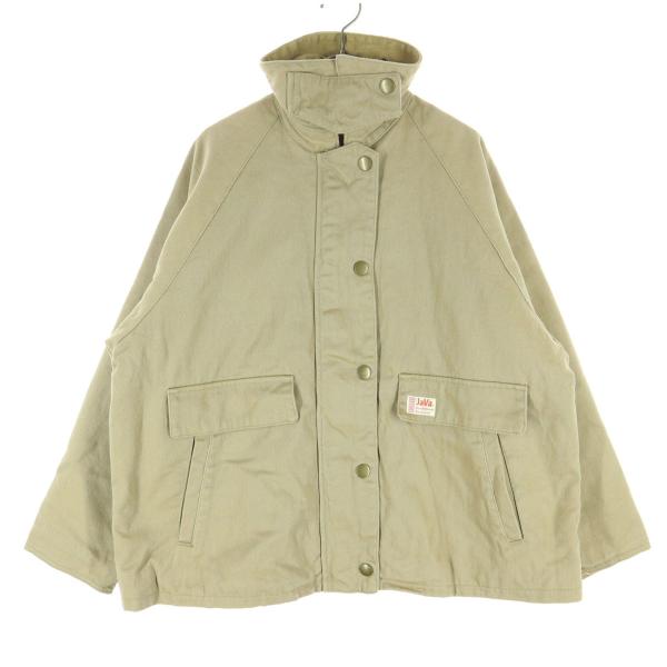 JaVa ジャバ 長袖 ジャケット M ベージュ レディース 古着 中古