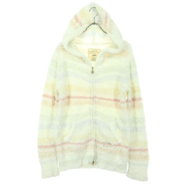 gelato pique ジェラートピケ 長袖 ルームウェア F ホワイト系 レディース 古着 中古