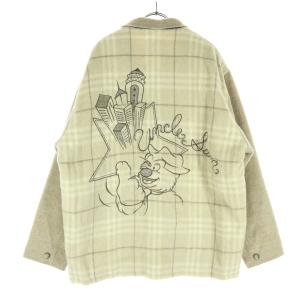 VAZIIE 日本製 チェック柄 長袖 ステン...の詳細画像1