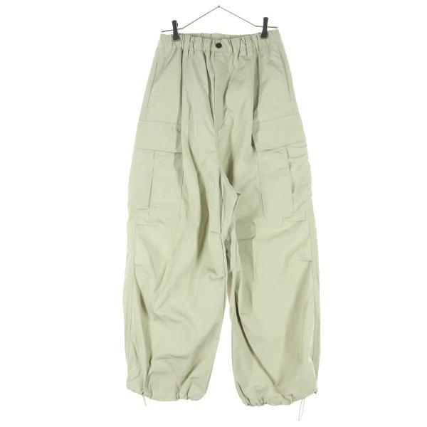美品 JaVa ジャバ カーゴパンツ L ホワイト メンズ 古着 中古