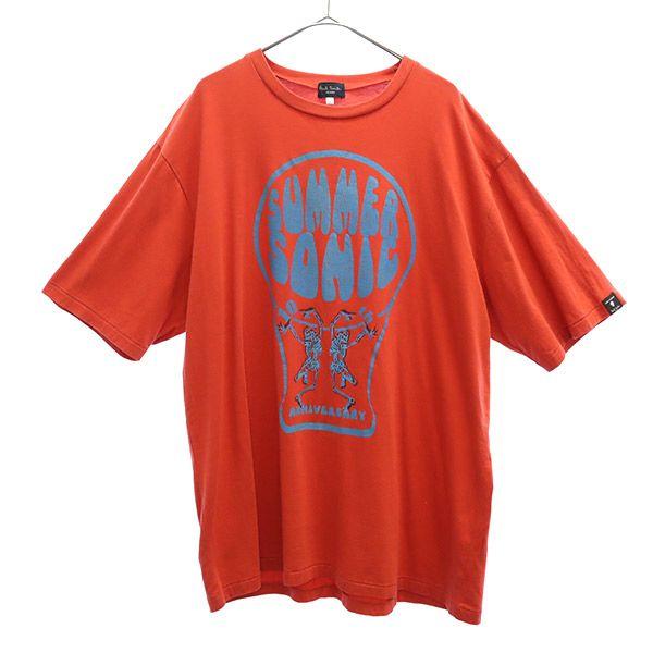 Paul Smith JEANS ポールスミスジーンズ サマーソニック プリント 半袖 Tシャツ X...