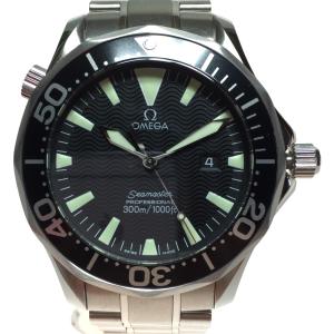 ◎◎ OMEGA オメガ Seamaster シーマスター プロフェッショナル 300 M クォーツ メンズ 腕時計 2264.50.00 箱・取説・コマ付 文字盤ブラック やや傷や汚れあり｜bigban