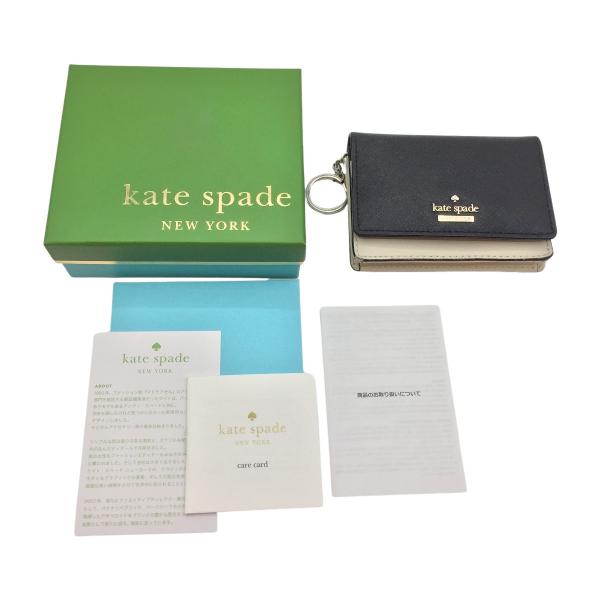 ◎◎ Kate Spade ケイトスペード 二つ折り財布 レザー ケース PWRU5096 コイン入...