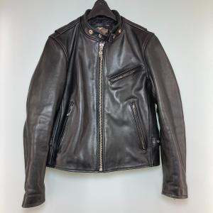 ◎◎ HARLEY-DAVIDSON ハーレーダビッドソン シングル ライダースジャケット M 牛革 3099182 傷や汚れあり｜bigban