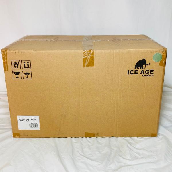 ICE AGE cooler アイスエイジクーラー 45QT クーラーボックス 42.6L オリーブ...