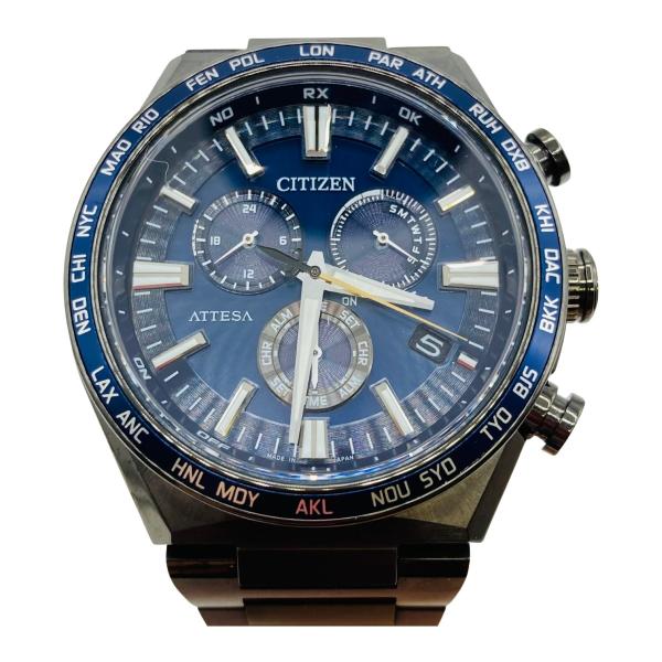CITIZEN シチズン ATTESA アテッサ エコドライブ 腕時計 E660-007C804 や...