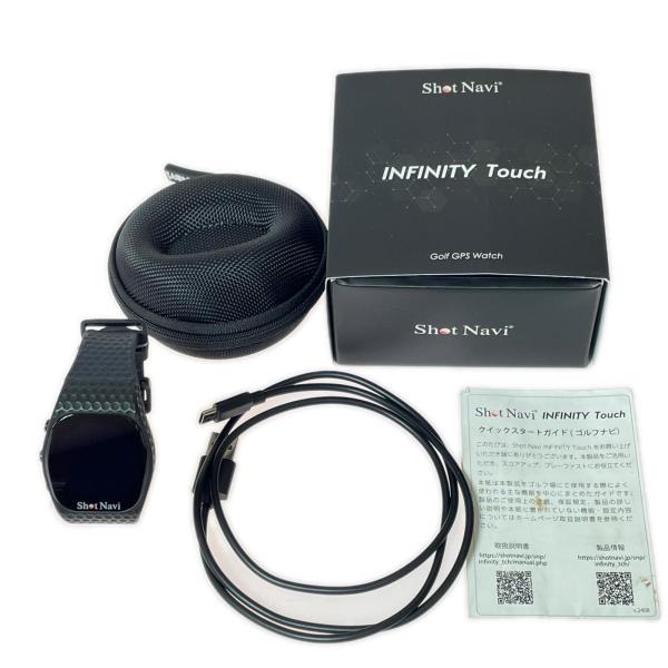 Shot Navi ショットナビ INFINITY touch ゴルフ用GPSウォッチ  やや傷や汚...