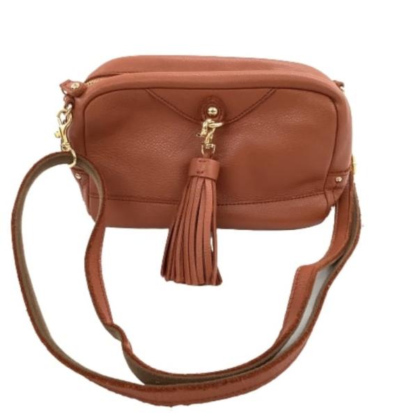 TREASURE TOPKAPI トレジャートプカピ レディース ショルダーバッグ レザー ブラウン...