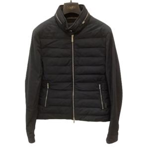 ムーレー MOORER OREGON-JE ダウンジャケット 袖切替 リブニット