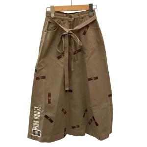 PINK HOUSE（ピンクハウス） フレアスカート ギャザー イージー ミモレ