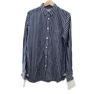 sacai（サカイ） 美品 定番モデル DRAWSTRING STRIPE SHIRT ストライプ