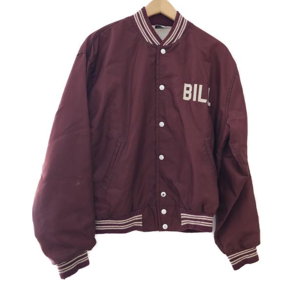 □□ 80s WEST WIND メンズ衣料 ジャケット ナイロンスタジャン SIZE M ワインレ...