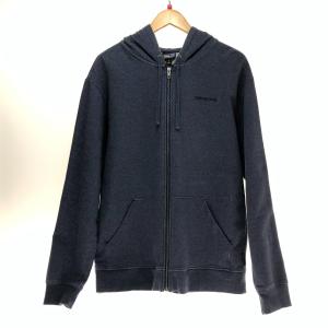 □□ Patagonia パタゴニア フルジップフーディ Mサイズ 39461 ネイビー やや傷や汚...