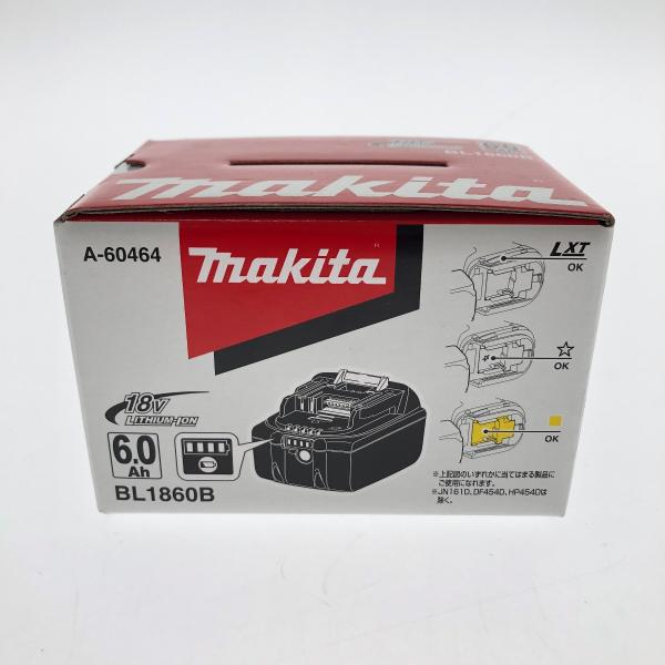 □□ MAKITA バッテリー 18V 6.0Ah BL1860B 未使用に近い マキタ