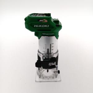 □□ HiKOKI ハイコーキ 8ｍｍコードレストリマ M3608DA グリーン 本体のみ やや傷や汚れあり