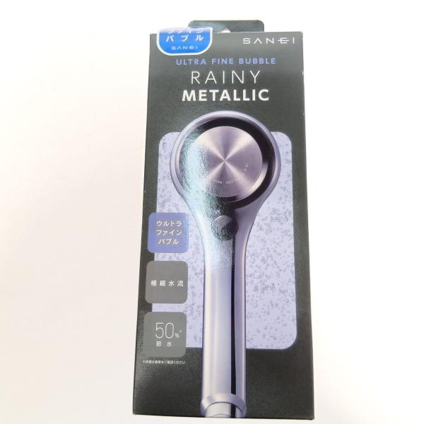 □□ SANEI サンエー シャワーヘッド　レイニーメタリック NS3136-81XA-CDP 未使...