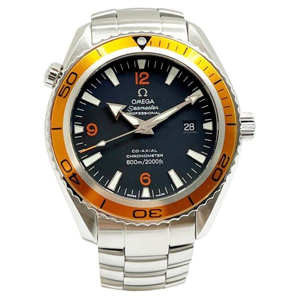 OMEGA オメガ シーマスター プラネットオーシャン 腕時計 自動巻き 2209.50 ブラック ...