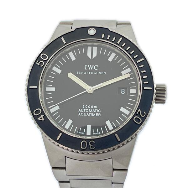 IWC インターナショナルウォッチカンパニ 腕時計 アクアタイマー 自動巻き IW353601 チタ...