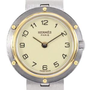エルメス クリッパー CL4.210 オレンジ クォーツ SS レディース 時計 エルメス クリッパーの腕時計（HERMES）| 東京銀座の