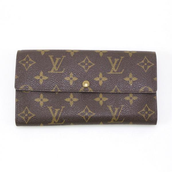 $$ LOUIS VUITTON ルイヴィトン モノグラム ポルトフォイユ・サラ 長財布 M6173...