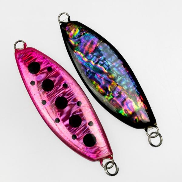 ▽▽ Lures Chemist ルアーズケミスト サーモンスプーン 45g 2枚セット シェル・ド...
