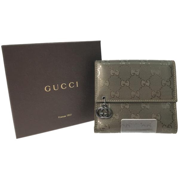 ▼▼ GUCCI グッチ レディース 二つ折り Wホック財布 インプリメ アイコンチャーム 2121...