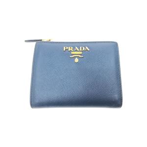 プラダ PRADA 三つ折り財布   1M0176 PRADA - 美品 プラダ 三つ折り財布 1M0176 サフィアーノレザー