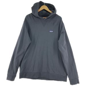 ▼▼ Patagonia パタゴニア メンズ パーカー コットン フーディー スウェット XL 26330 ブラック やや傷や汚れあり｜bigban