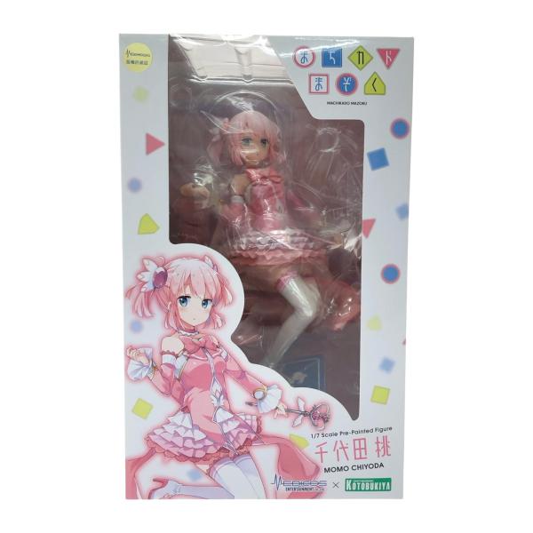 ▼▼ KOTOBUKIYA コトブキヤ まちカドまぞく 千代田桃 1/7スケール PVC製 塗装済み...