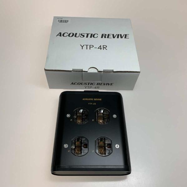 ●● ACOUSTIC REVIVE 生活家電 電源BOX  YTP-4R 目立った傷や汚れなし