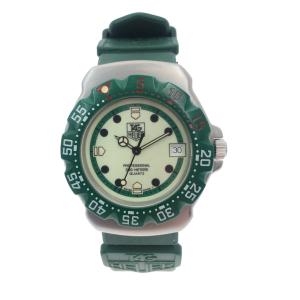 〇〇 TAG HEUER タグホイヤー 腕時計 フォーミュラ1 ボーイズ WA1212 グリーン やや傷や汚れあり｜bigban