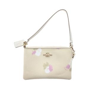 COACH（コーチ） ショルダーストラップ ティーローズフラワー レザー