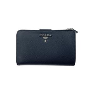 PRADA 【中古】 （プラダ） サフィアーノ コンパクトウォレット