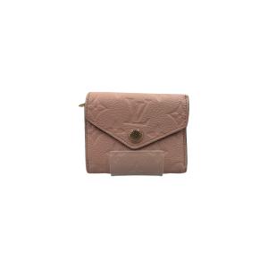 〇〇 LOUIS VUITTON ルイヴィトン モノグラム アンプラント ポルトフォイユ ゾエ 三つ折り短財布 M62936 ピンク 現状渡し 全体的に状態が悪い