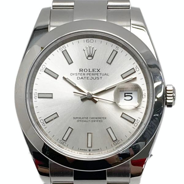 ☆☆ ROLEX ロレックス デイトジャスト41 自動巻き オイスターブレス 126300 OH済 ...