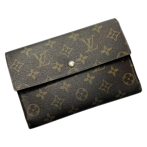 ☆☆ LOUIS VUITTON ルイヴィトン ポシェットパスポール M60135 モノグラム 三つ...